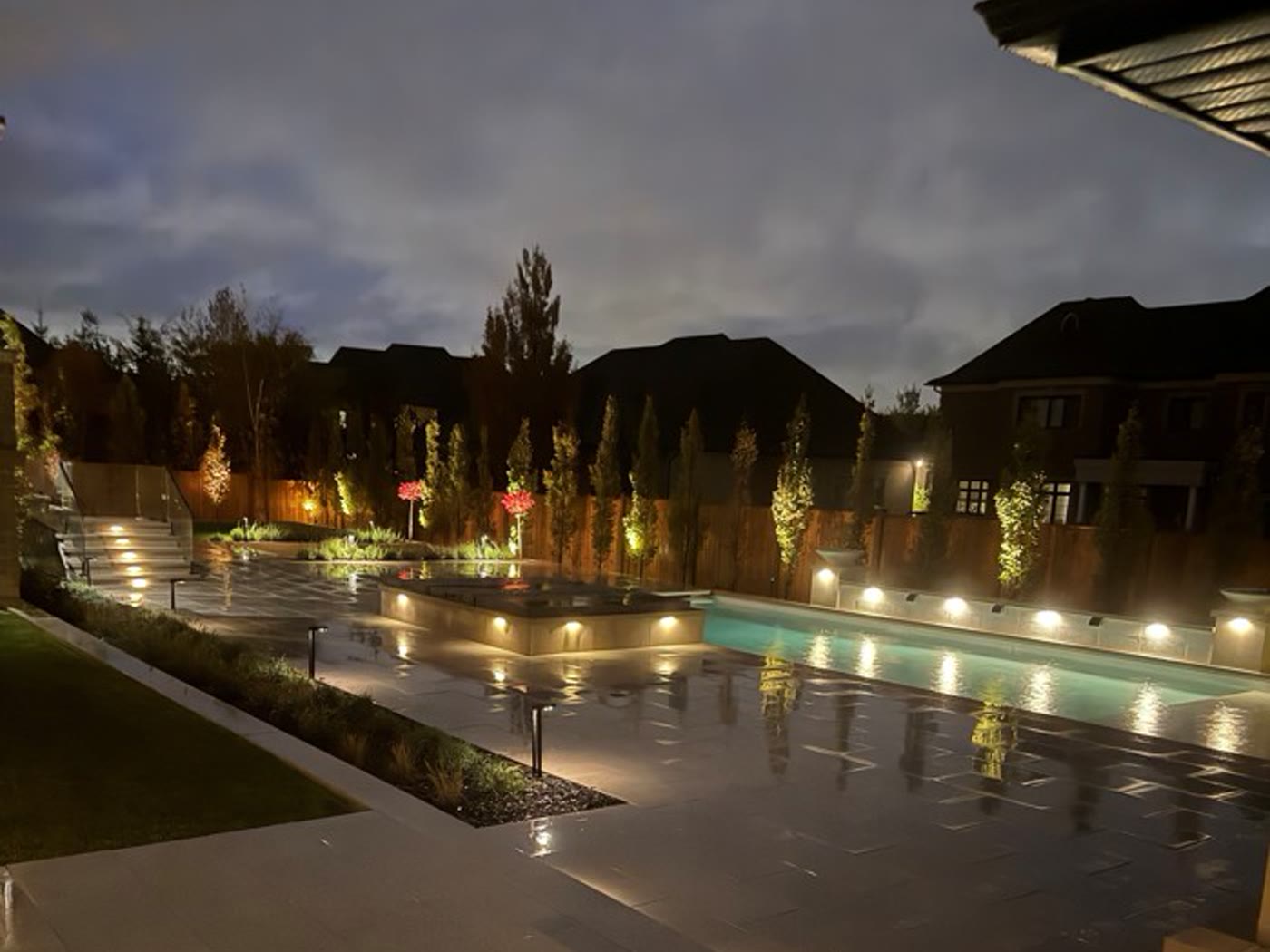 Twilight Poolscape