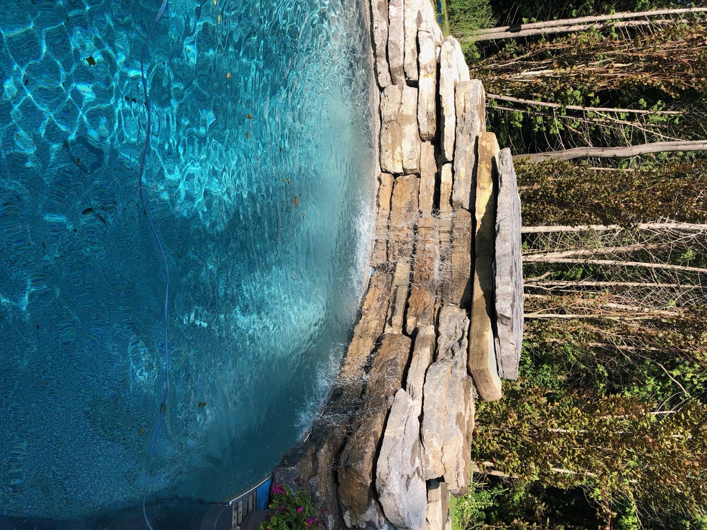 Natural Stone Waterfall